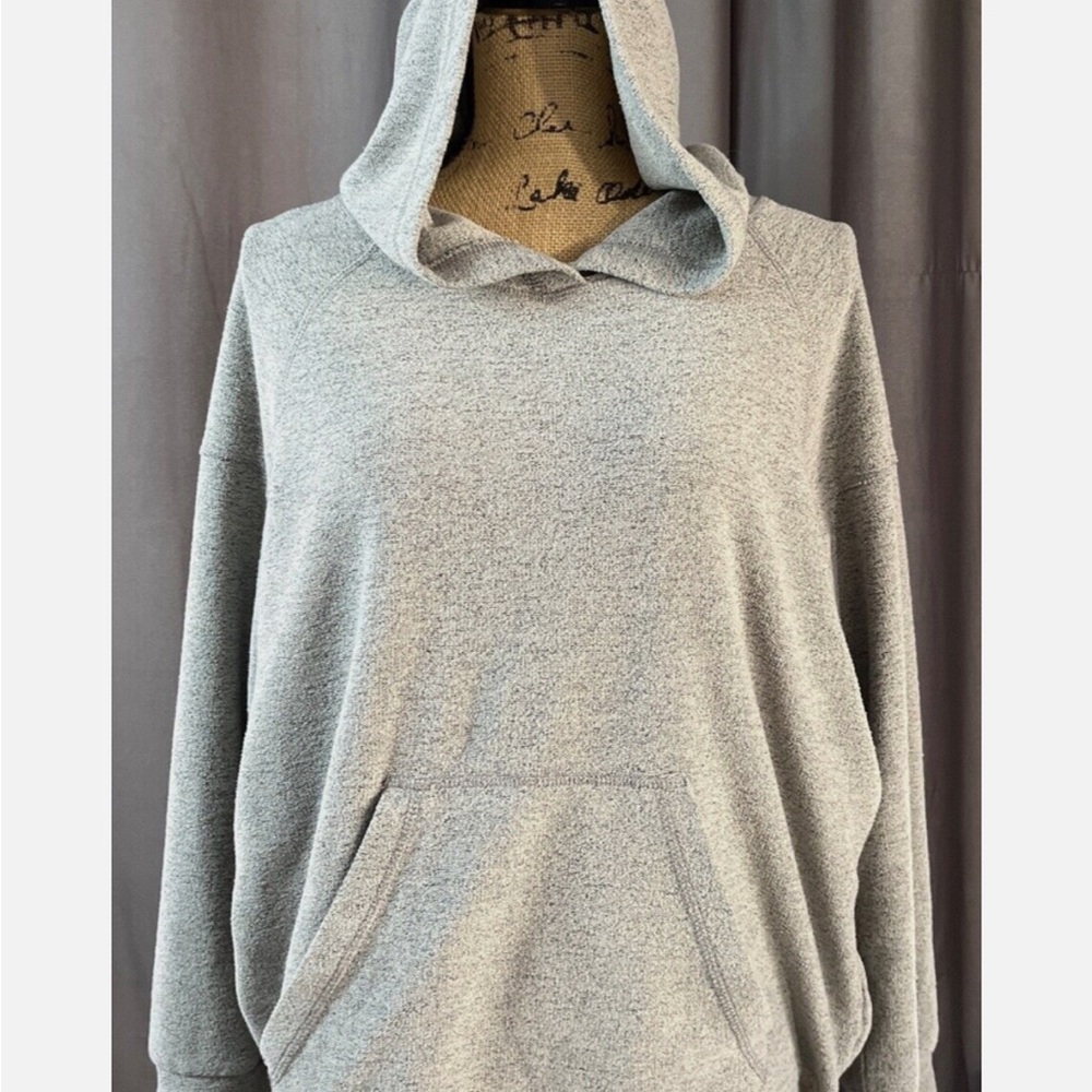Gray Hooded Sweatshirt